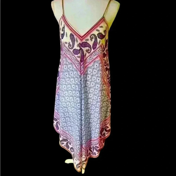 Jolt Dresses & Skirts - JOLT  sleeves scarf style sundress XL. Fully lined.  Paisley print. Exc cond